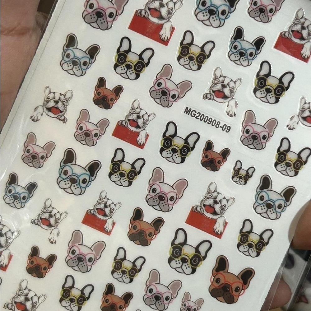 Cute French Bulldog Stickers